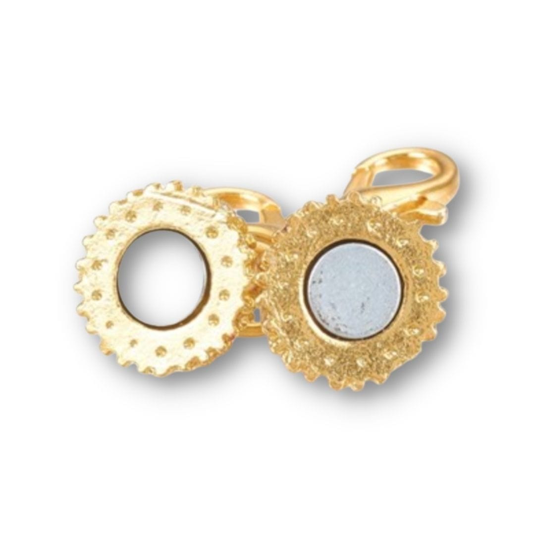 Fermoirs magnétiques avec strass