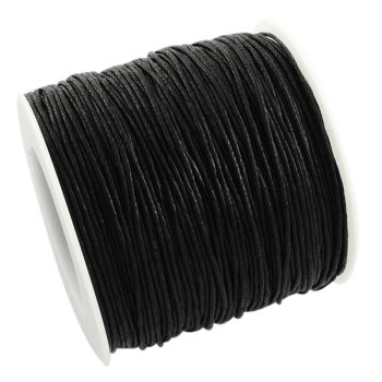 Fil macramé noir
