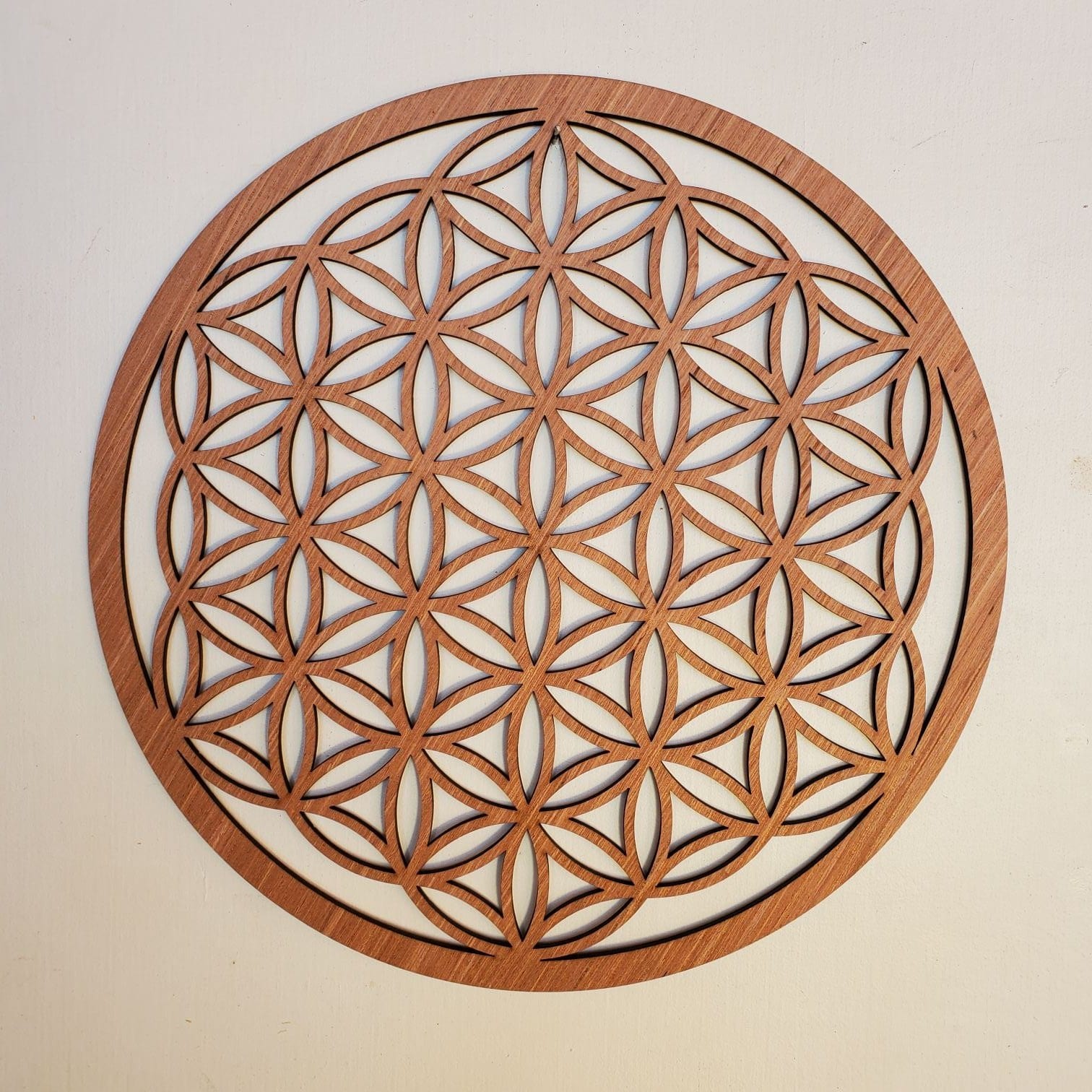 Fleur de Vie en bois 9 cm