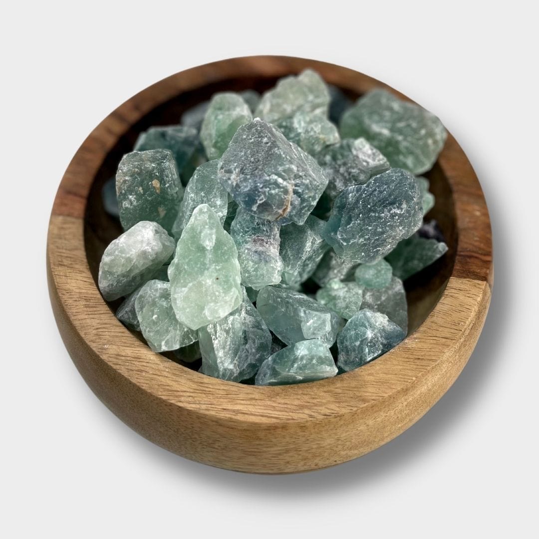 Fluorite verte brute