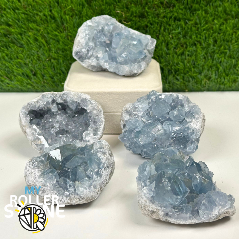 Géode Célestine - Pierres et fossiles