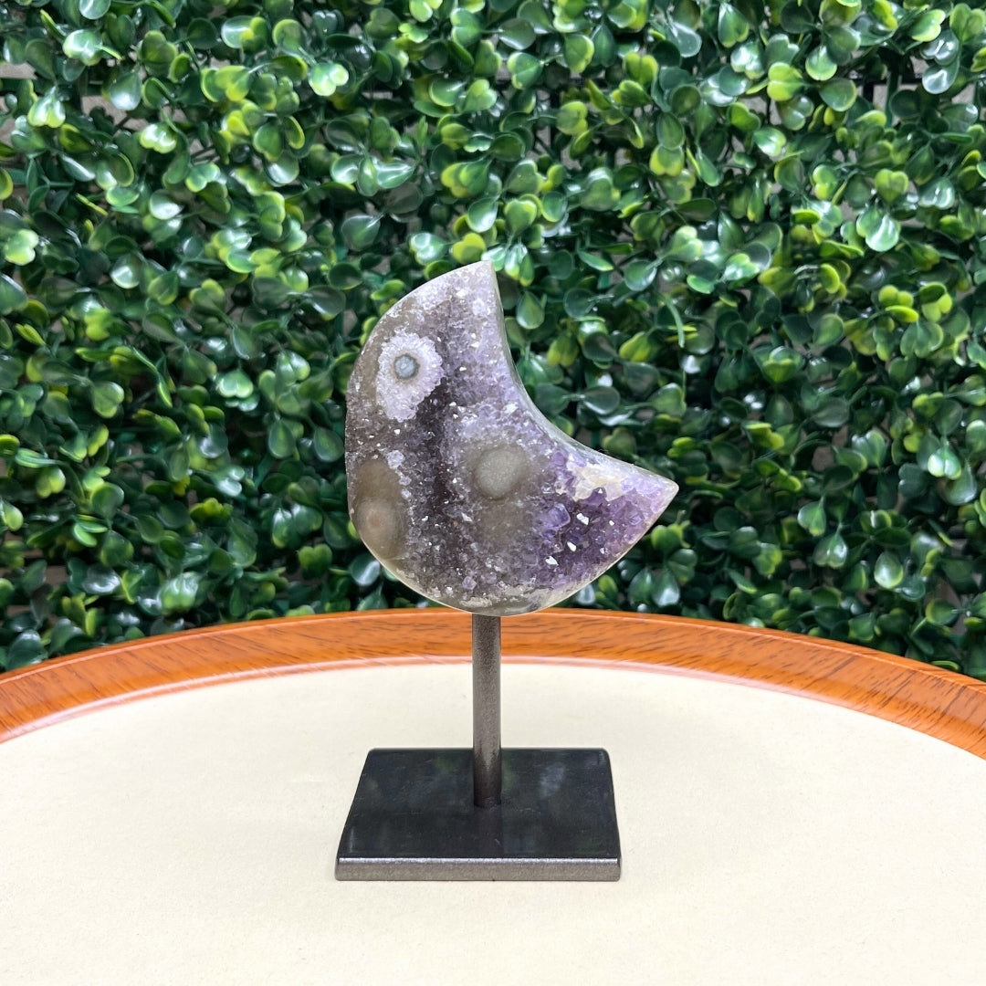 Géode Lune Améthyste #2