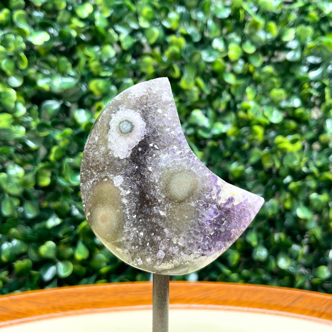 Géode Lune Améthyste #2