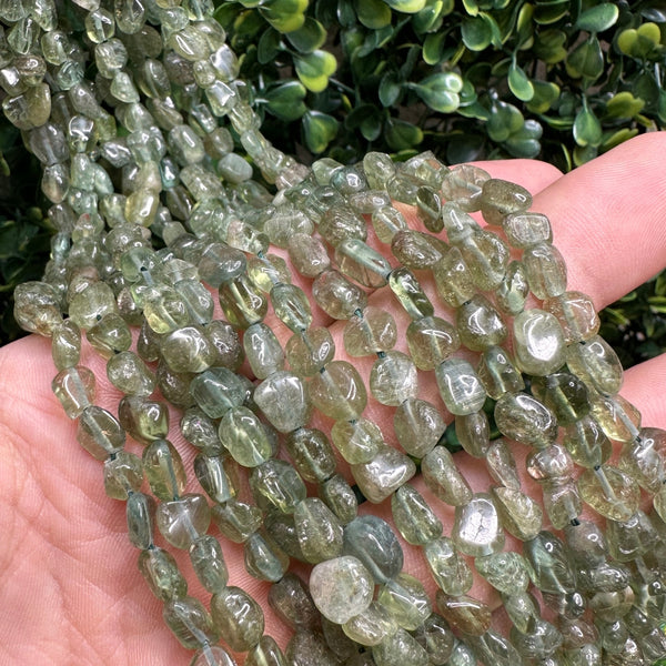 Chapelets de perles en apatite naturelle en gros pour création de