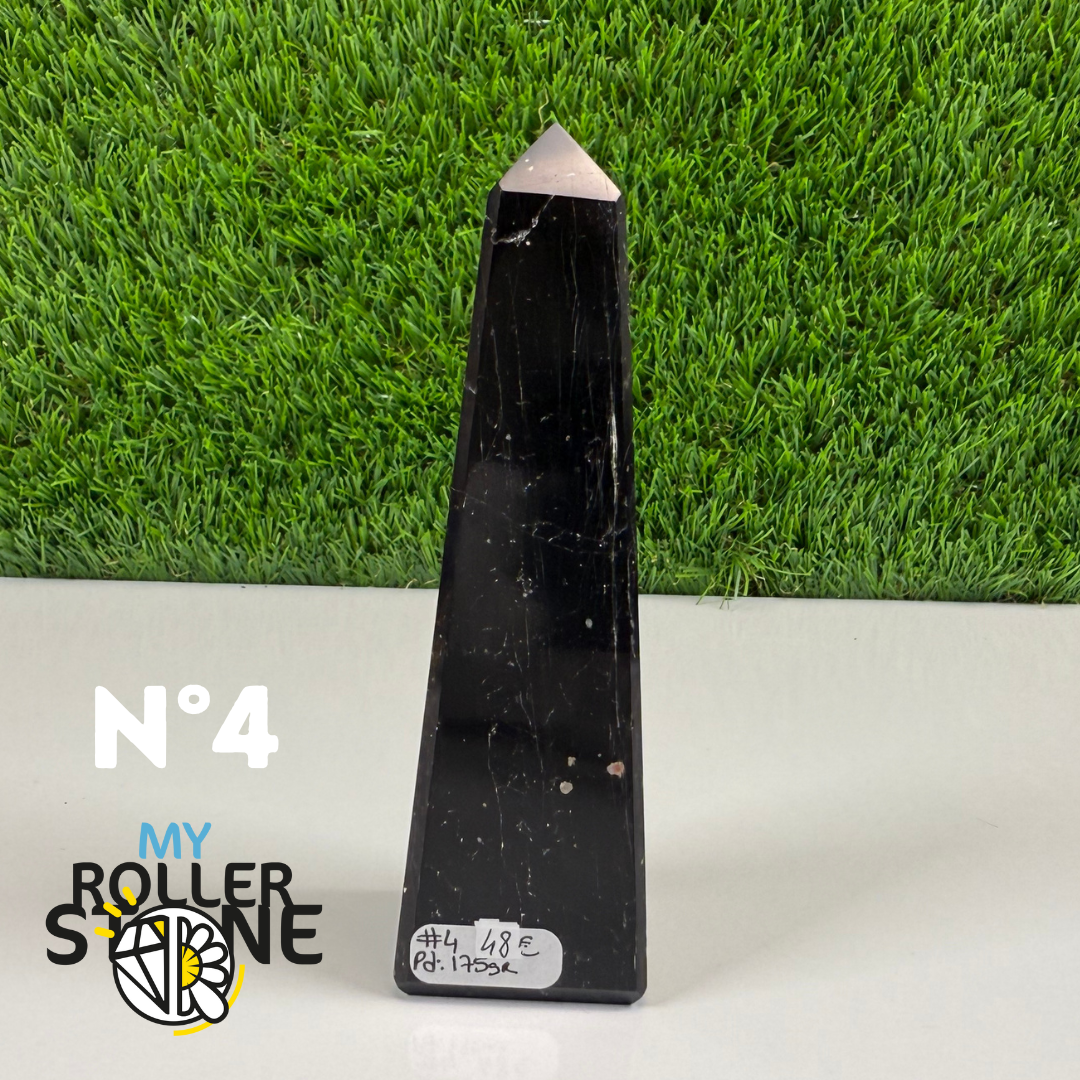Obélisque en Tourmaline noire