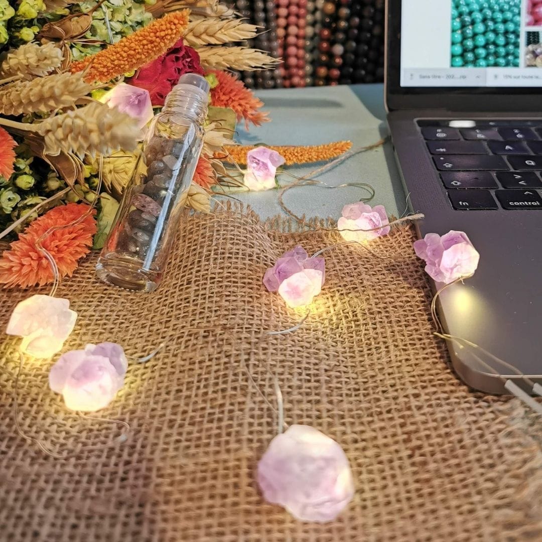 Guirlande améthyste - Guirlandes et cordons lumineux