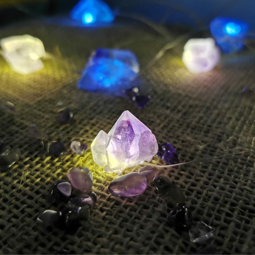 Guirlande améthyste - Guirlandes et cordons lumineux