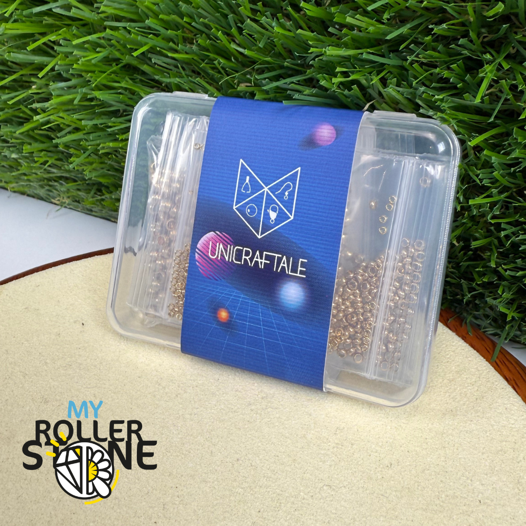 Lots de Perles d'espacement acier inoxydable