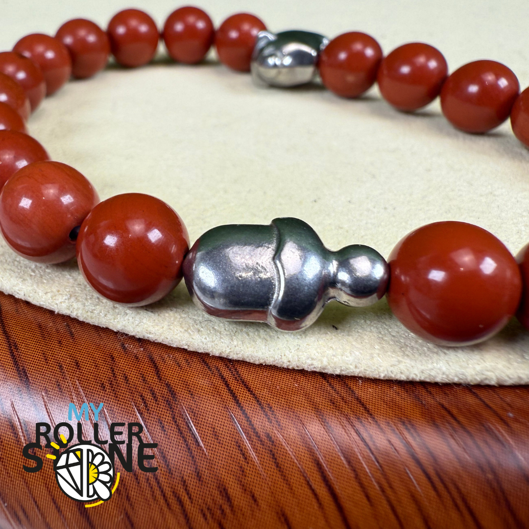 Perle acier inoxydable Noisette