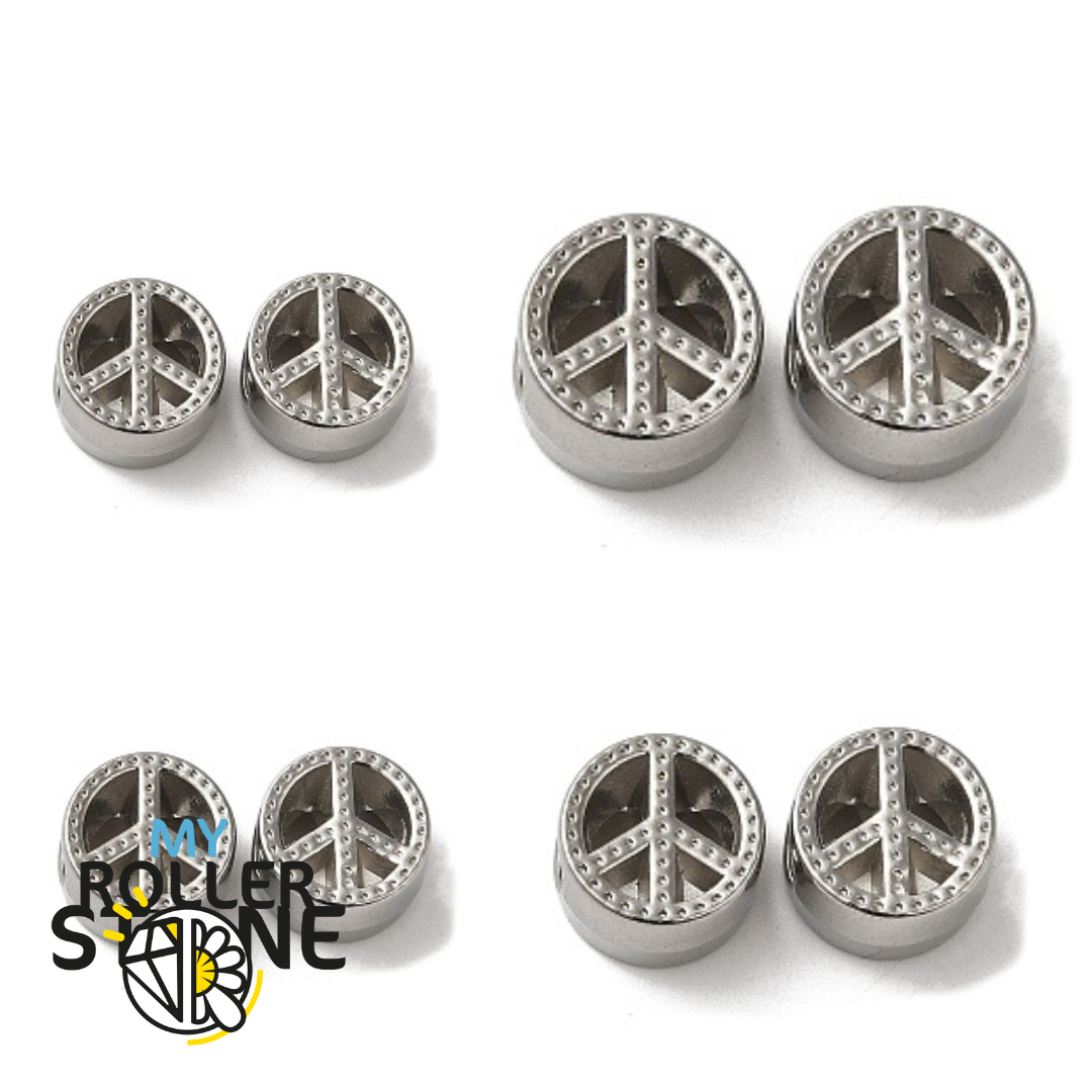 Perle acier inoxydable Peace Relief