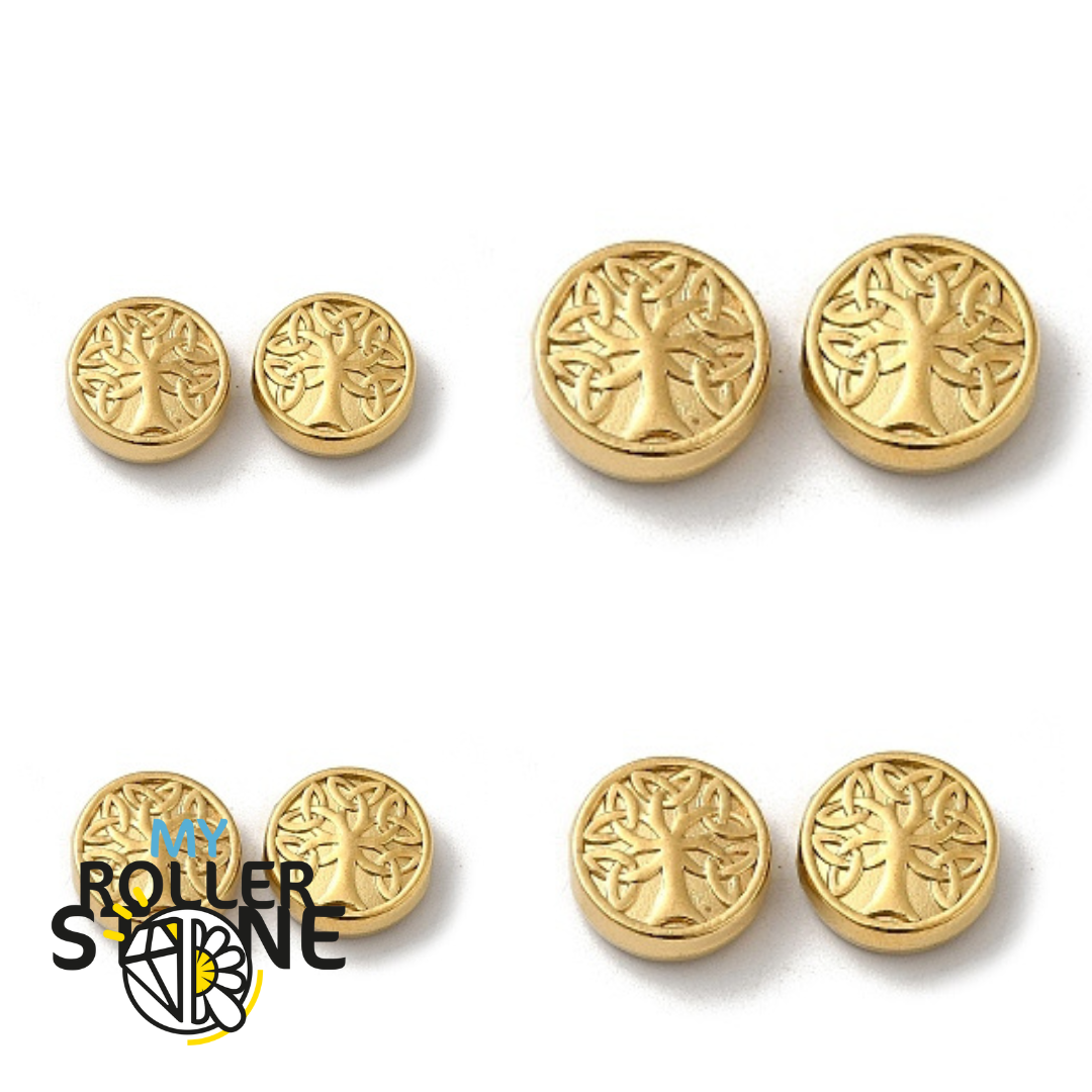 Perle Arbre Celtique Acier inoxydable