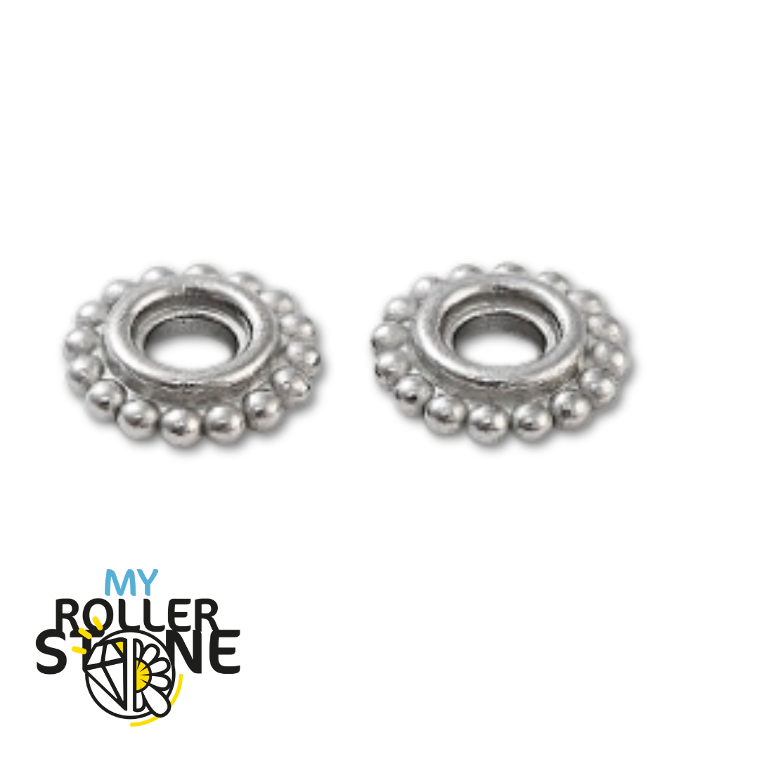 Perles d'espacement en acier inoxydable 304 multi-boule