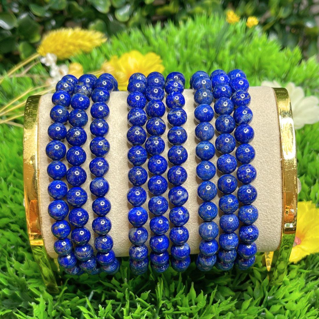 Bracelet triple Lapis Lazuli AA