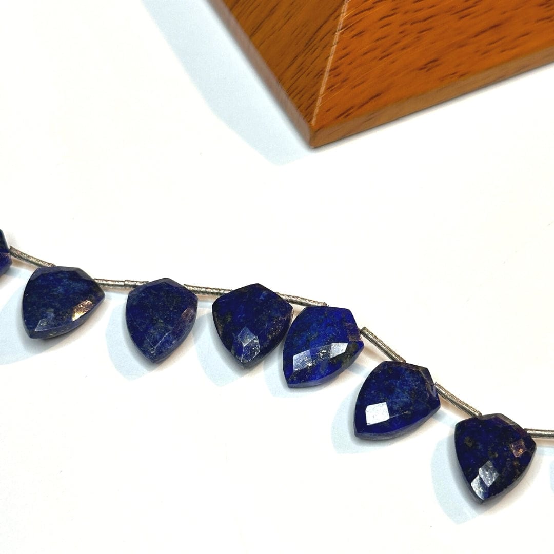 Perle Goutte Facettée Lapis Lazuli