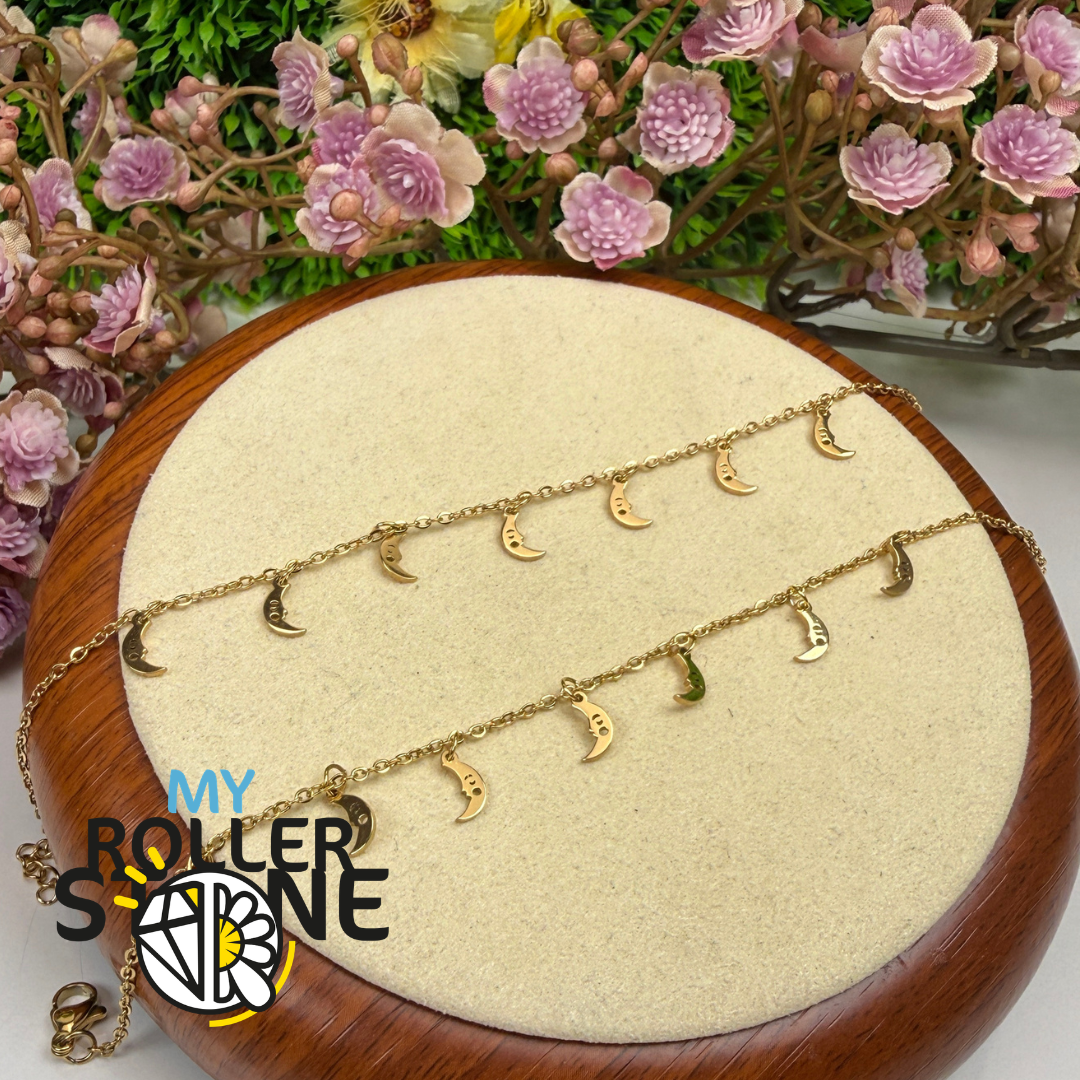 Bracelet Lune en Acier inoxydable