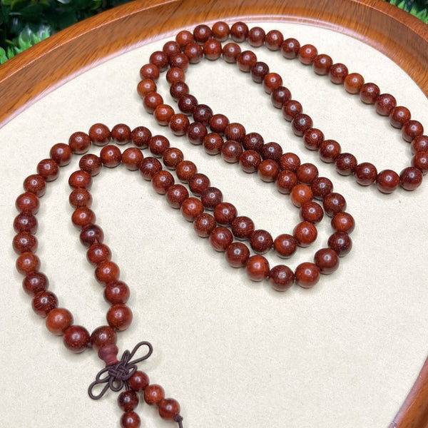Mala de 108 perles en bois de rose My Roller Stone