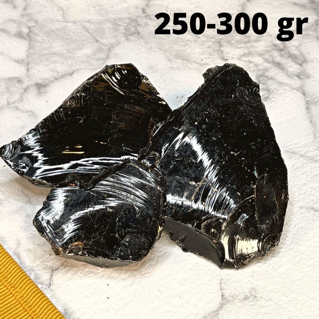 Obsidienne brute - Pierres et fossiles