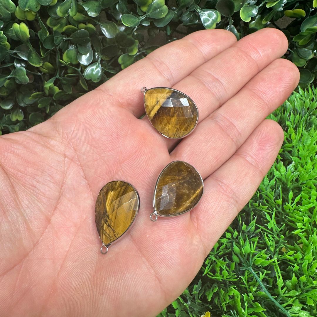 Oeil de tigre pendentif - Bijoux