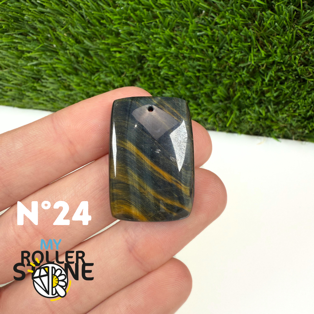 Pendentif Oeil de Faucon Percé 5A