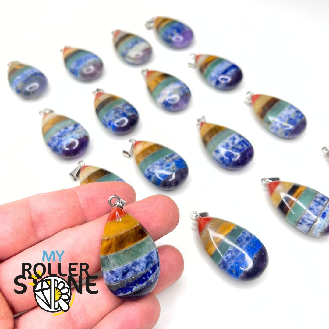 Pendentif 7 chakras