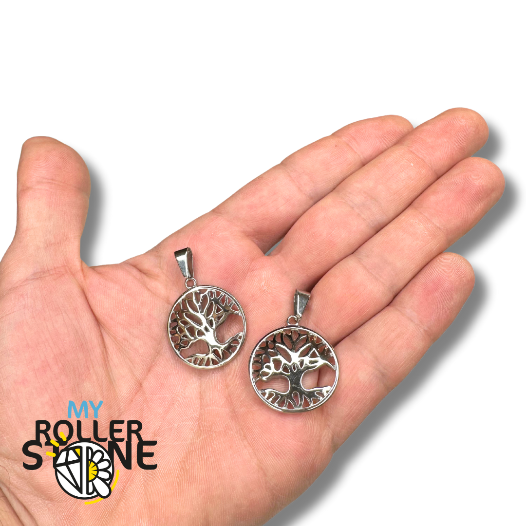 Pendentif acier inoxydable Arbre de vie - Breloques et pendentifs