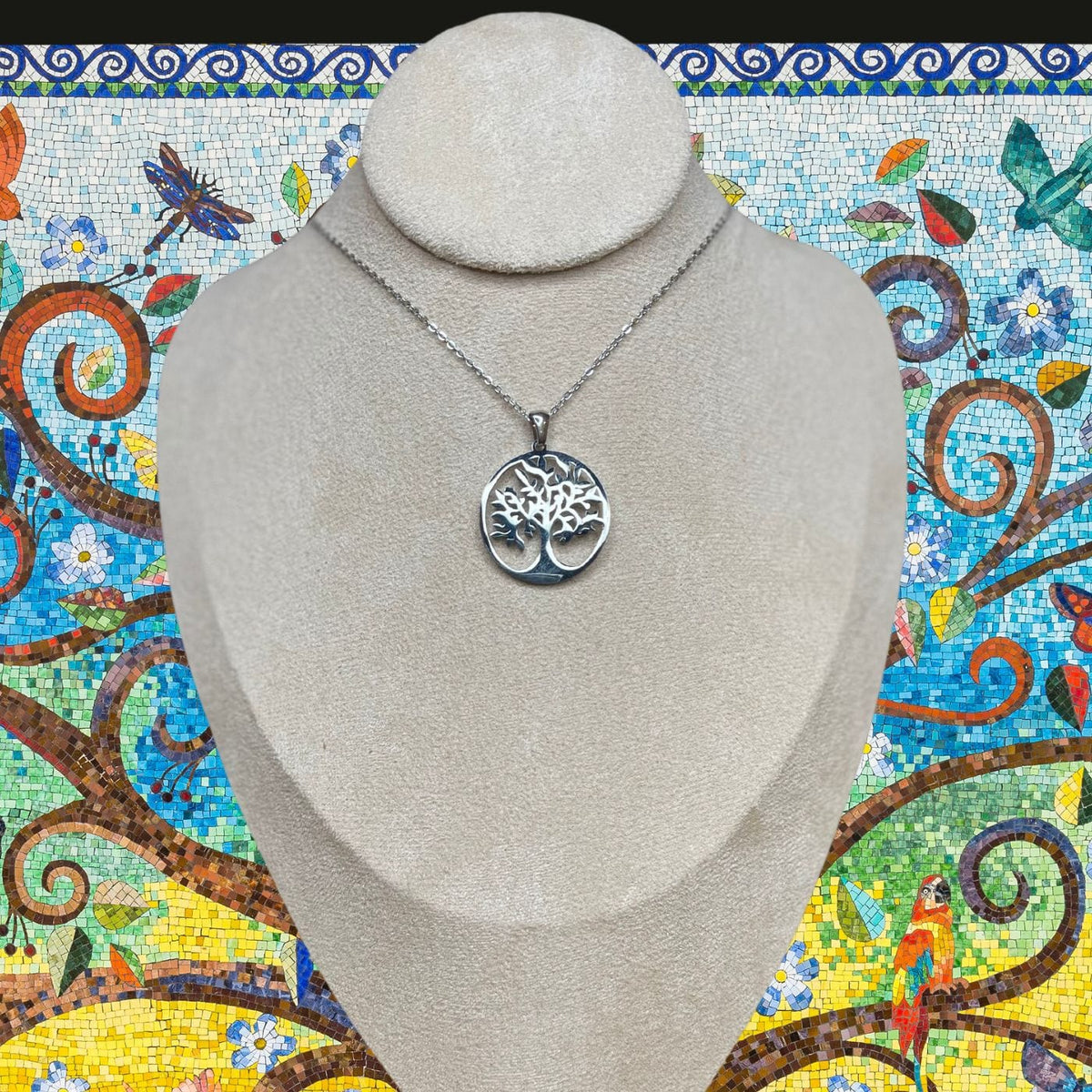Pendentif acier inoxydable Arbre de vie - Breloques et pendentifs