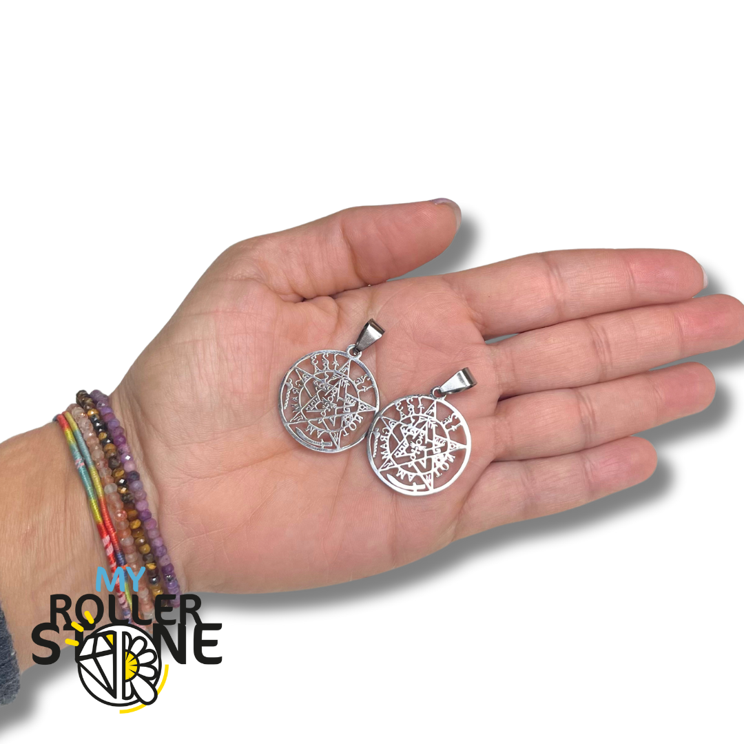 Pendentif Acier Inoxydable Wiccan - Breloques et pendentifs