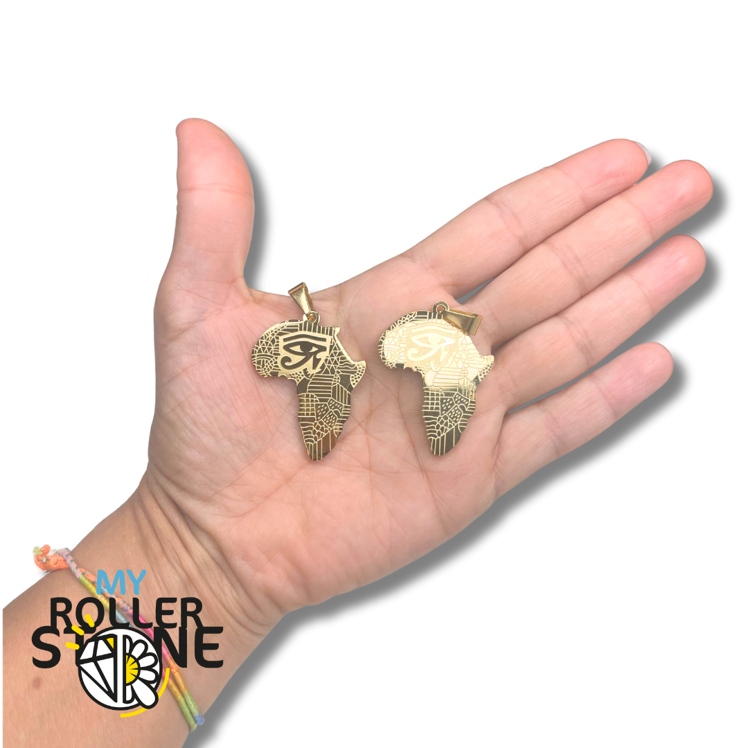 Pendentif afrique or - Breloques et pendentifs