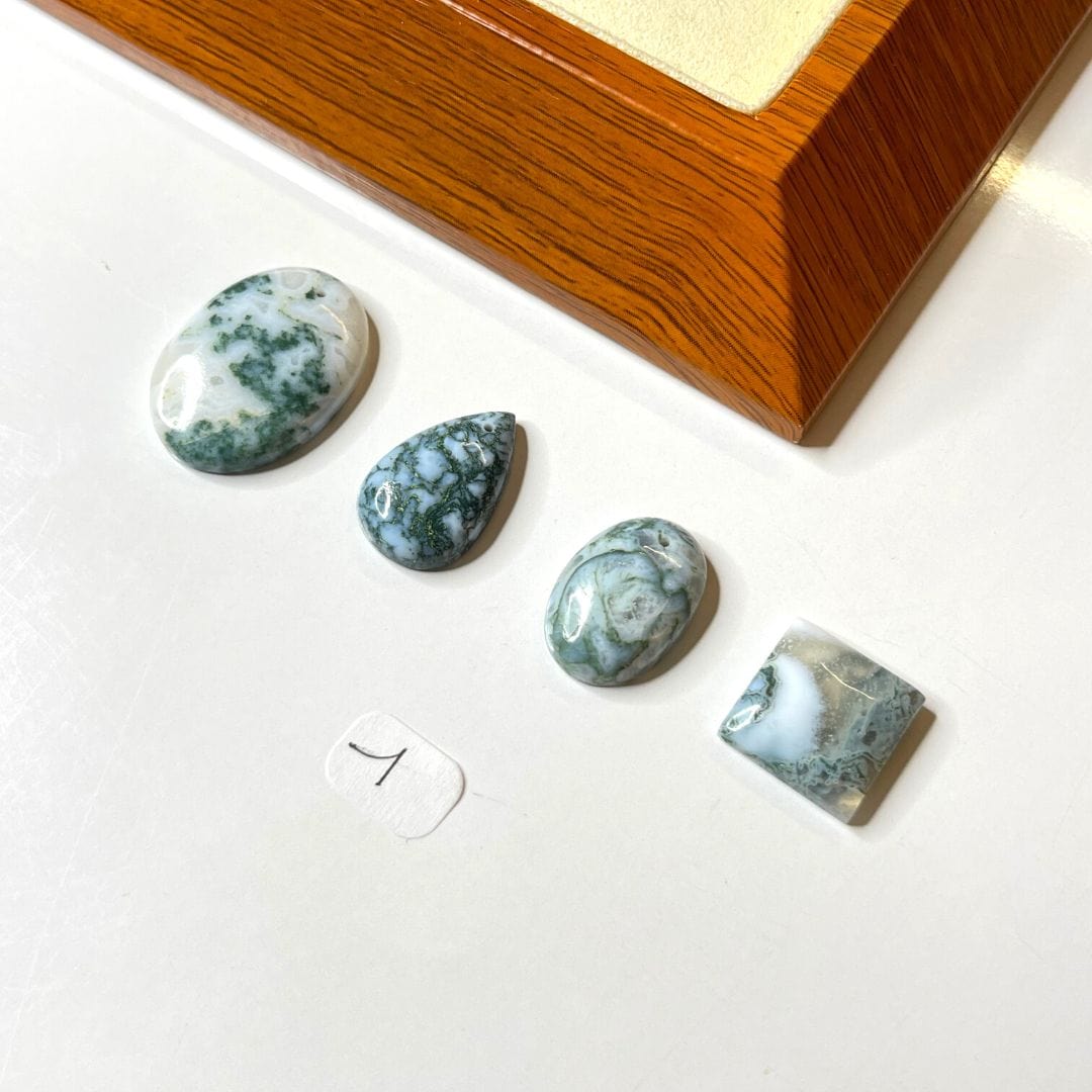 Pendentif Agate Arbre A - N°1