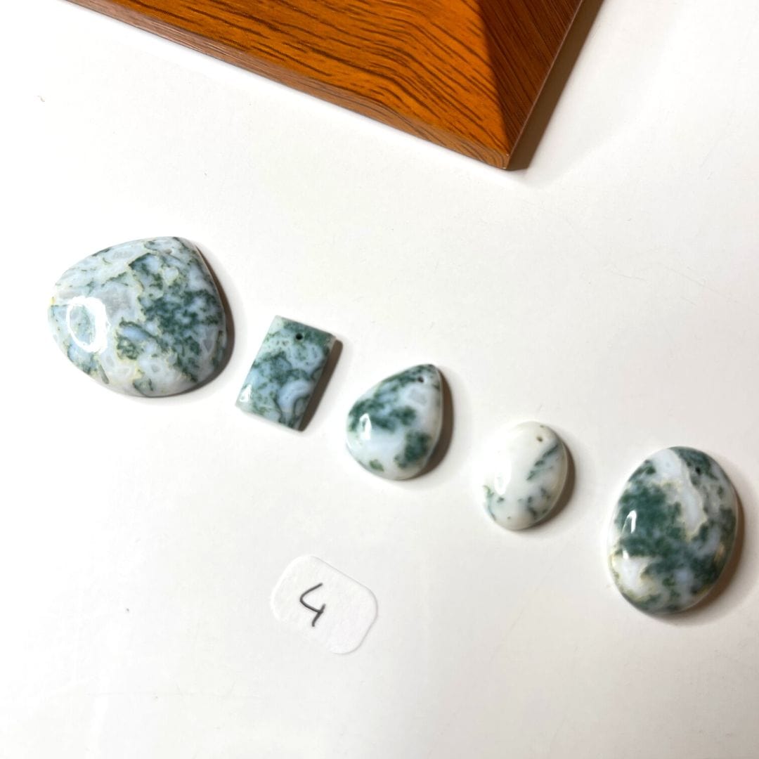 Pendentif Agate Arbre A - N°4