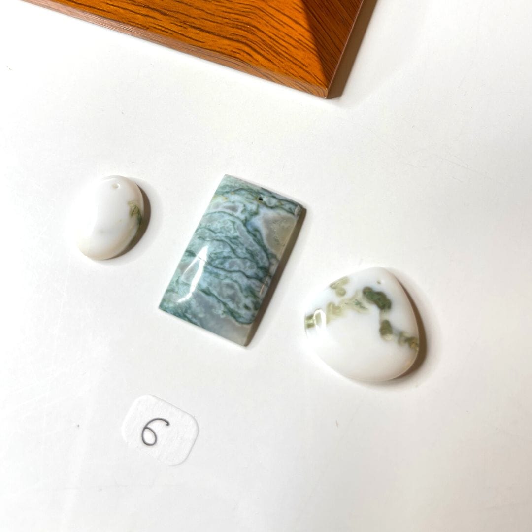 Pendentif Agate Arbre A - N°6