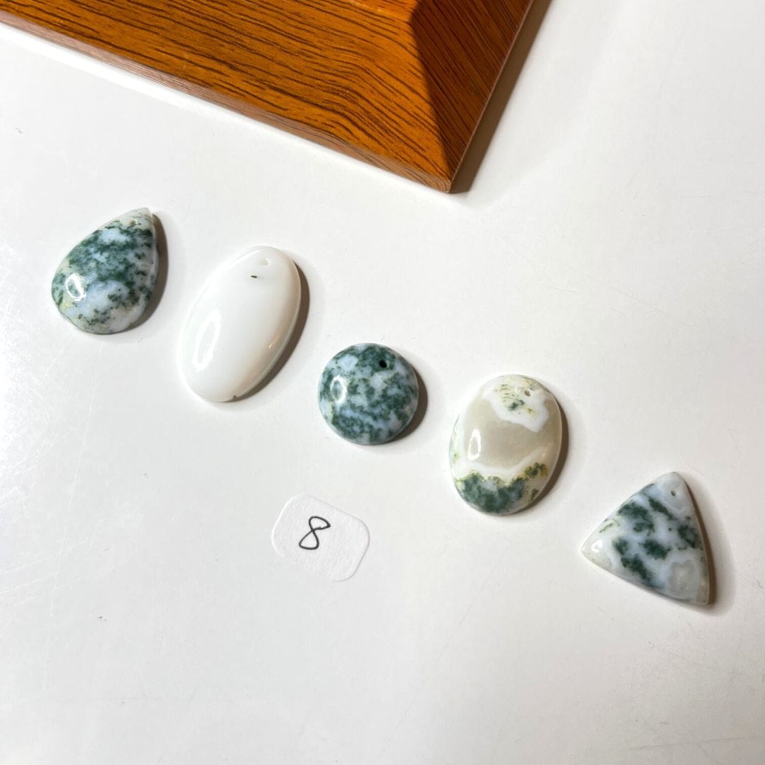 Pendentif Agate Arbre A - N°1