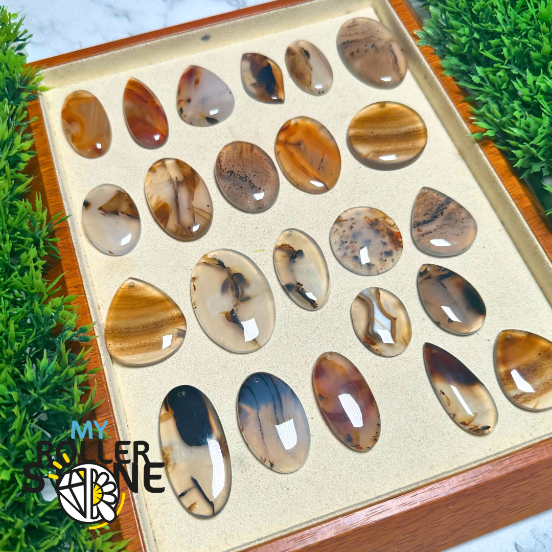 Pendentif Agate Montana