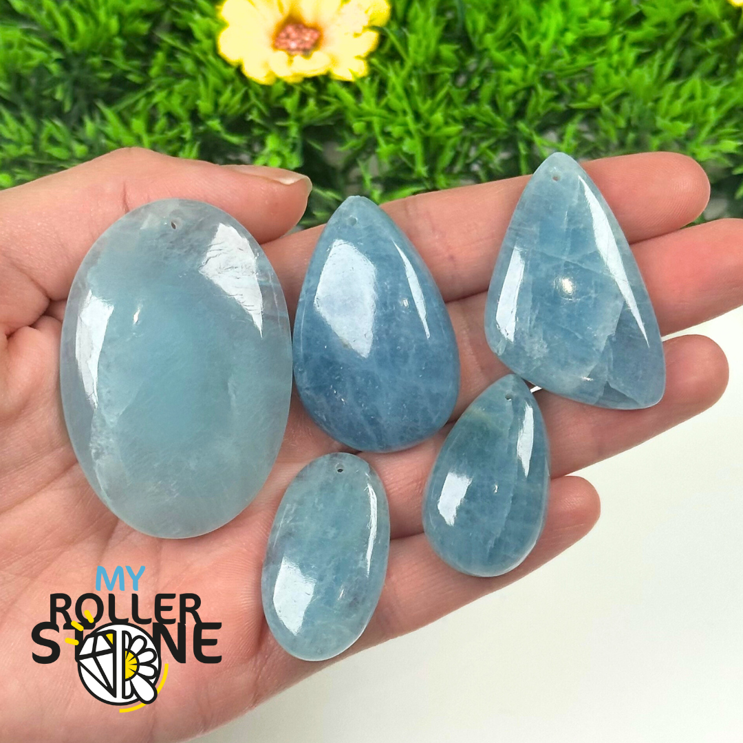 Pendentif Aigue marine 5A