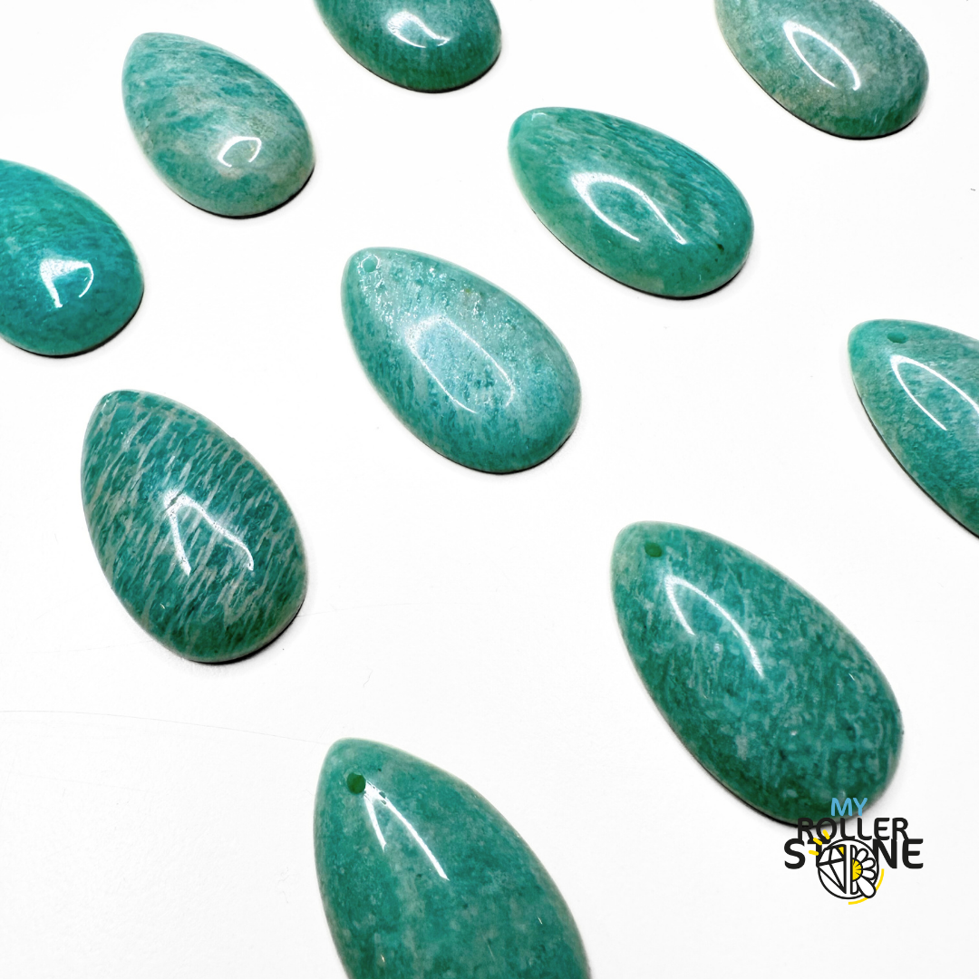 Pendentif Amazonite du Brésil - Perles