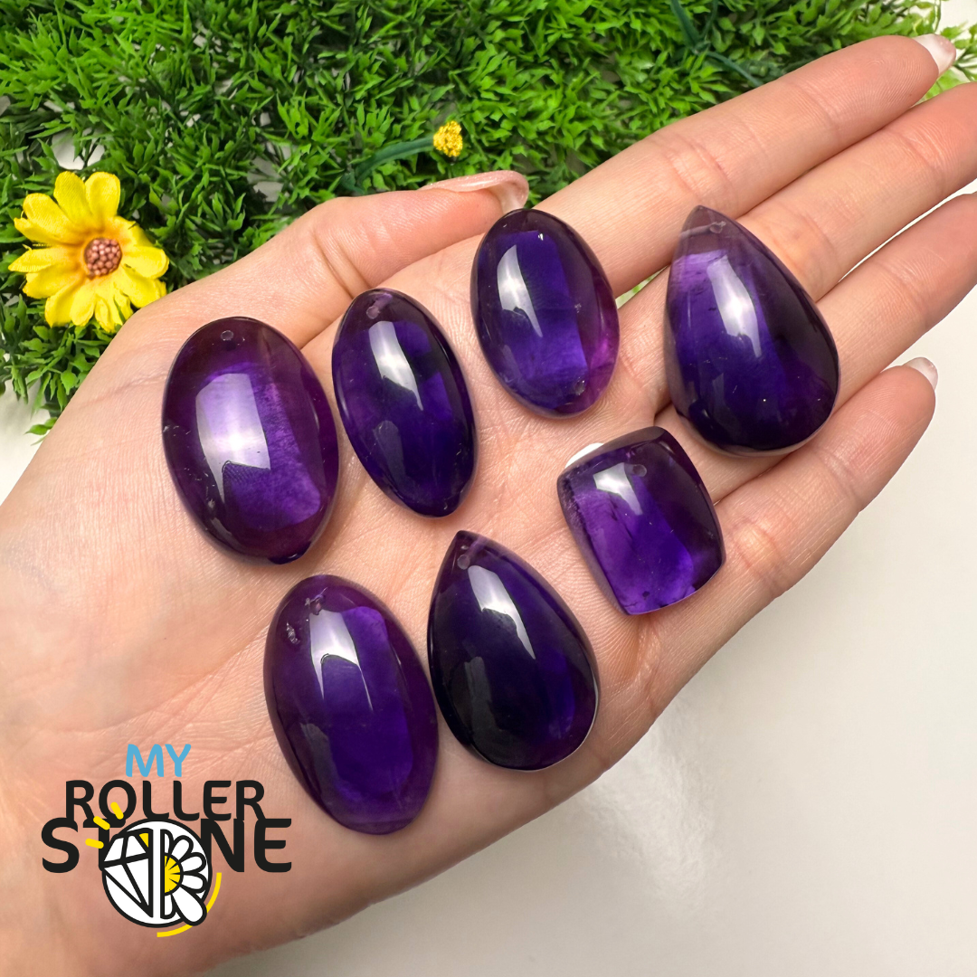 Pendentif Améthyste 5A percé