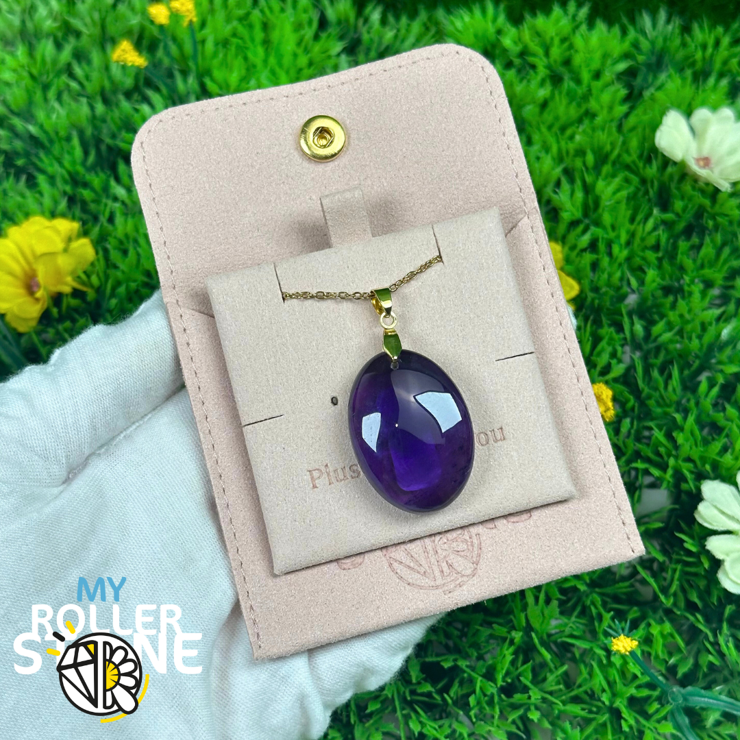 Pendentif Améthyste 5A percé