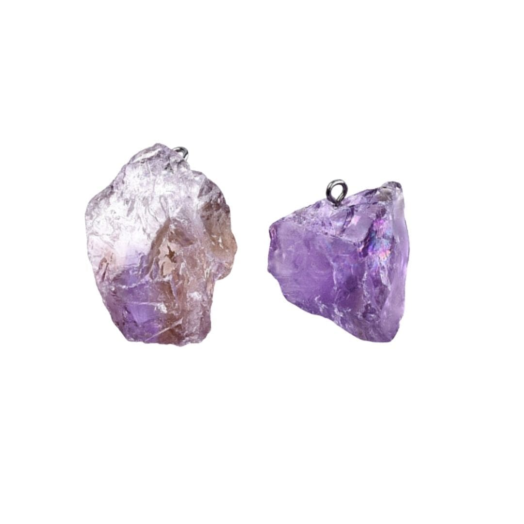 Pendentif Améthyste brute