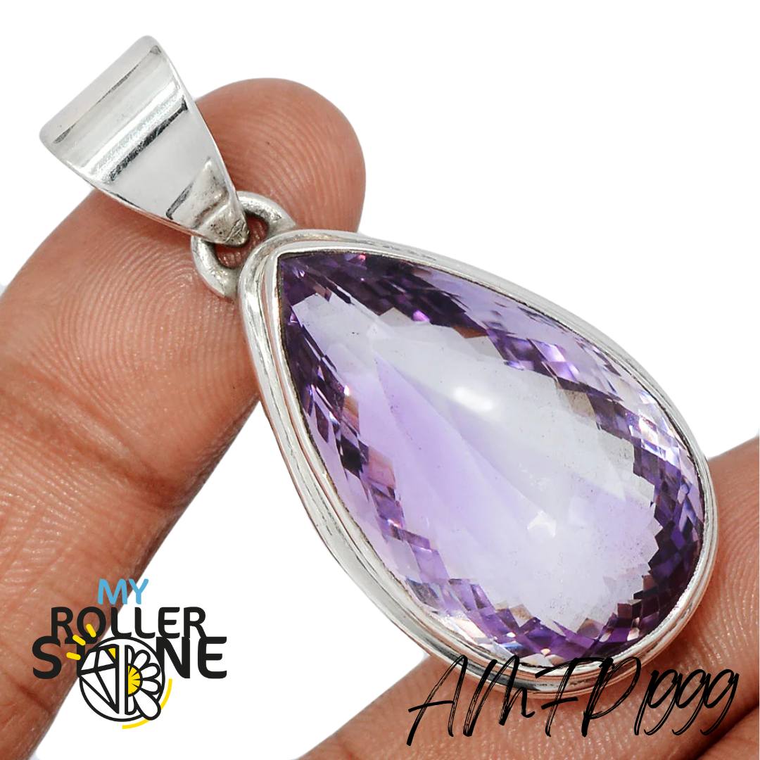 Pendentif Améthyste Facettée P1999