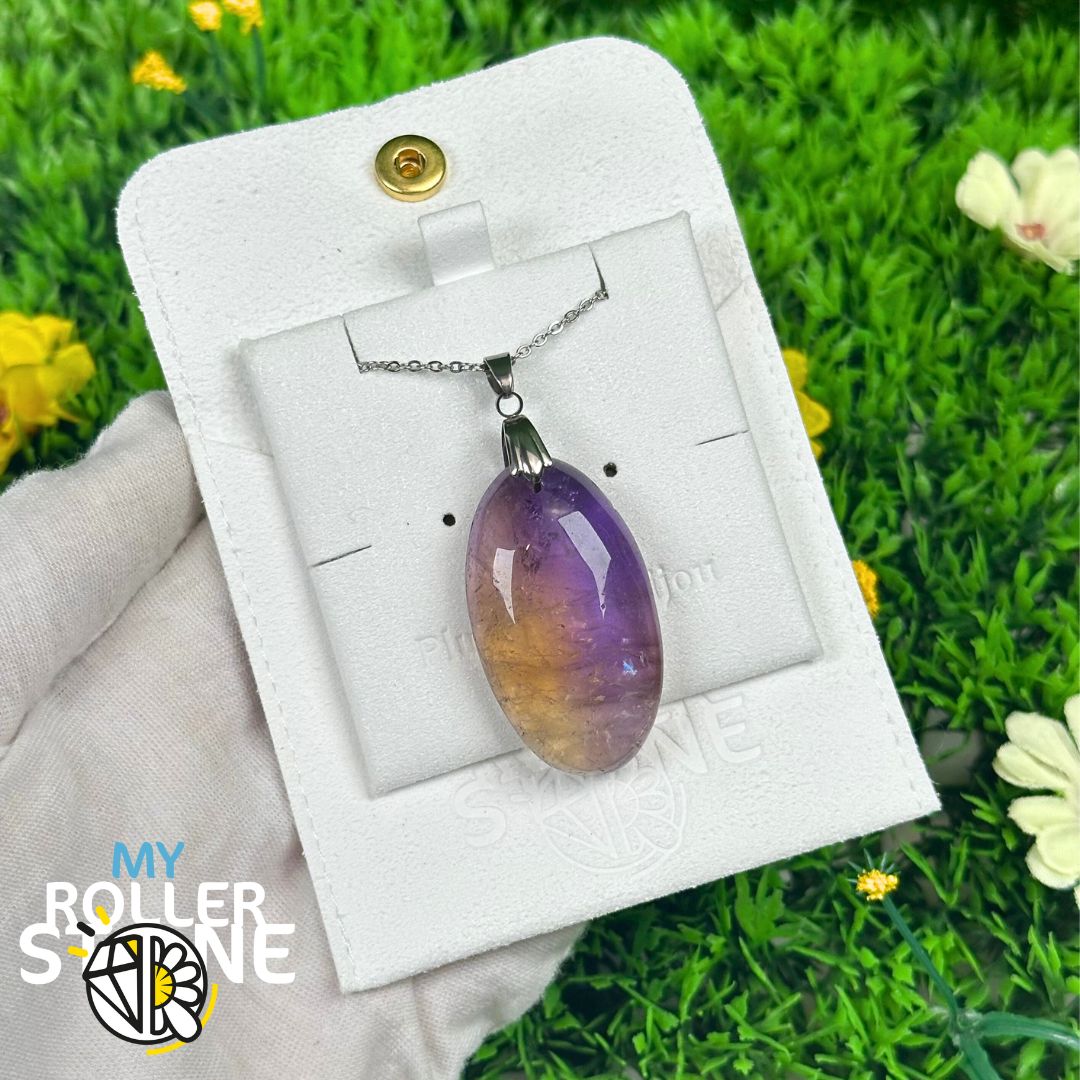 Pendentif Amétrine 5A percé