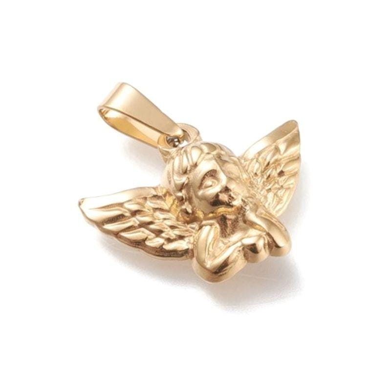 Pendentif ange or - Breloques et pendentifs