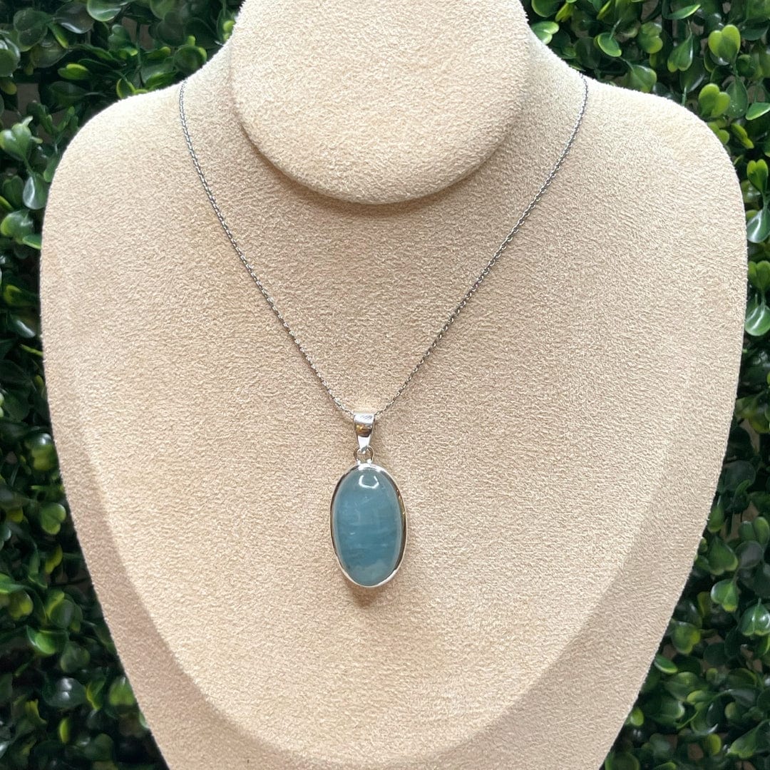 Pendentif Argent Aigue-Marine #17