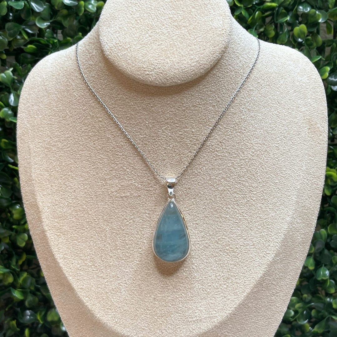 Pendentif Argent Aigue-Marine #9