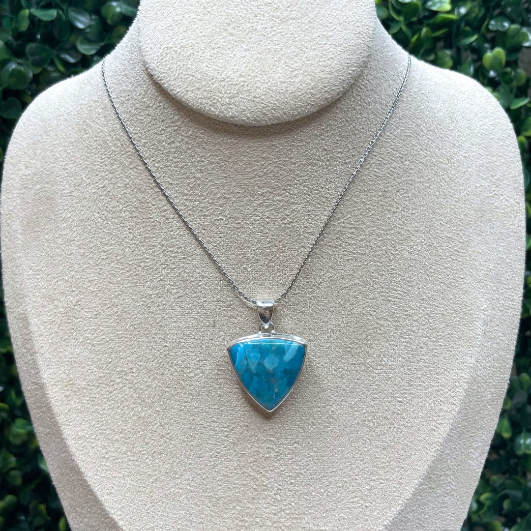 Pendentif Argent Turquoise Mohave #30