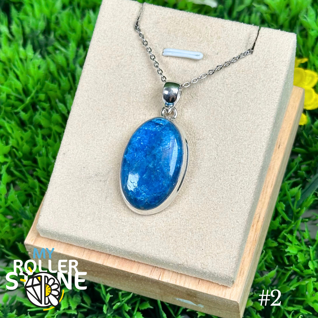 Pendentif Argent Apatite #2