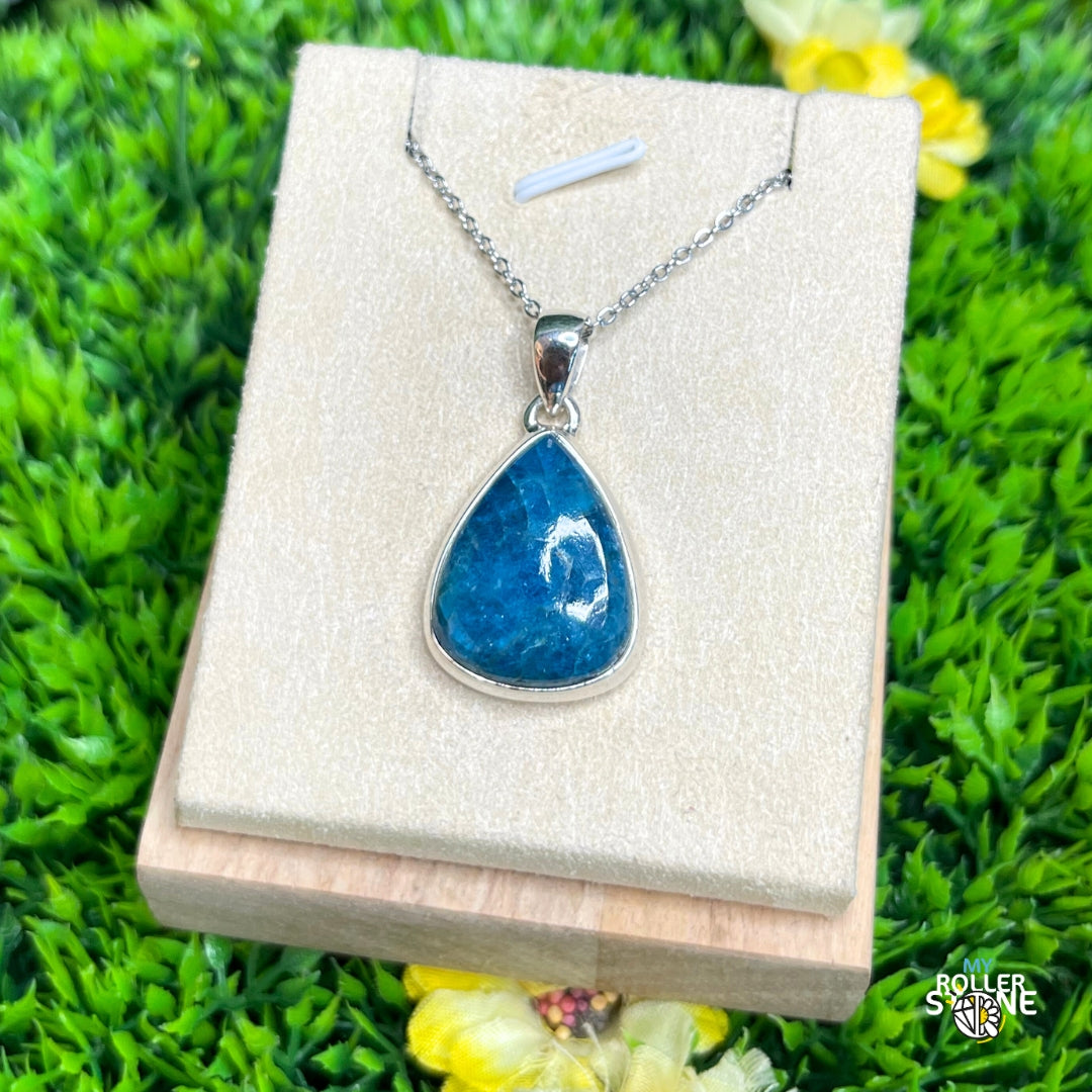 Pendentif Argent Apatite #3