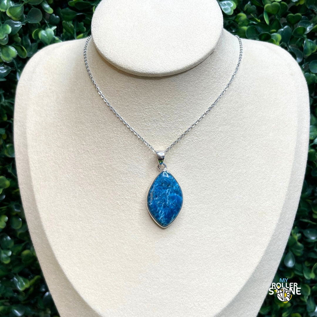 Pendentif Argent 925 Apatite #8