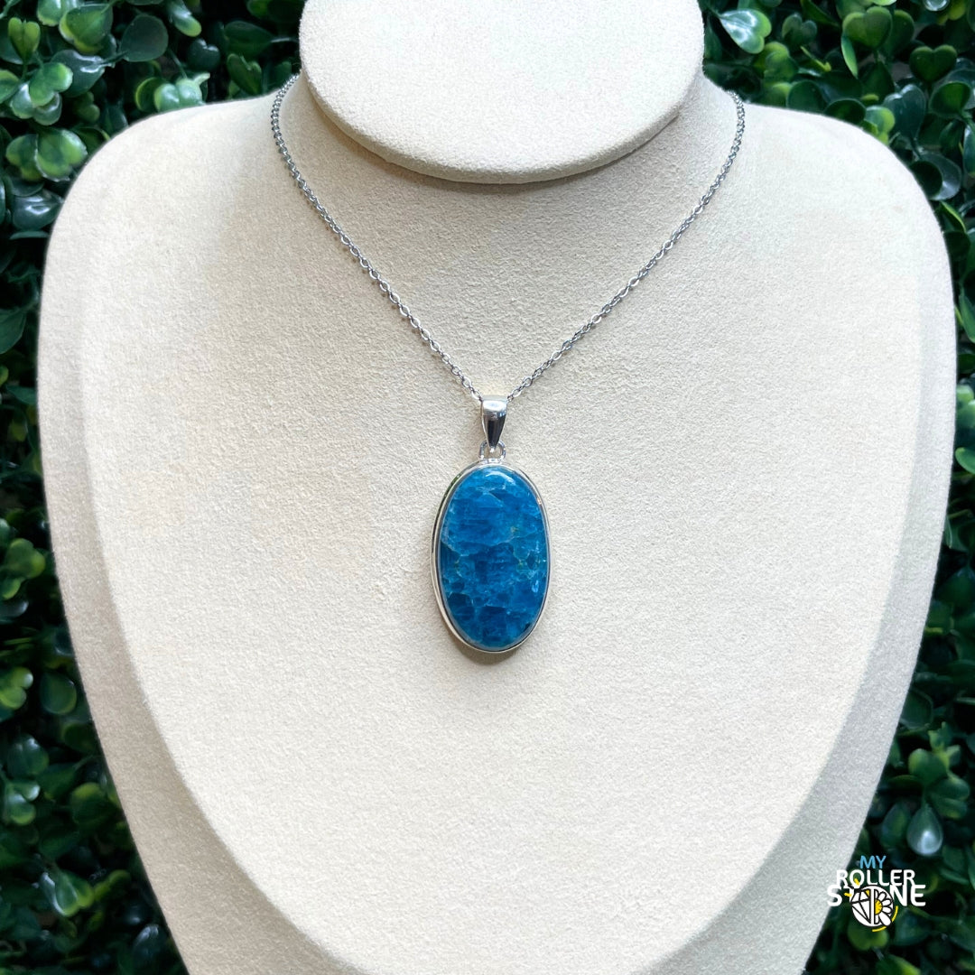 Pendentif Argent Sterling Apatite #9