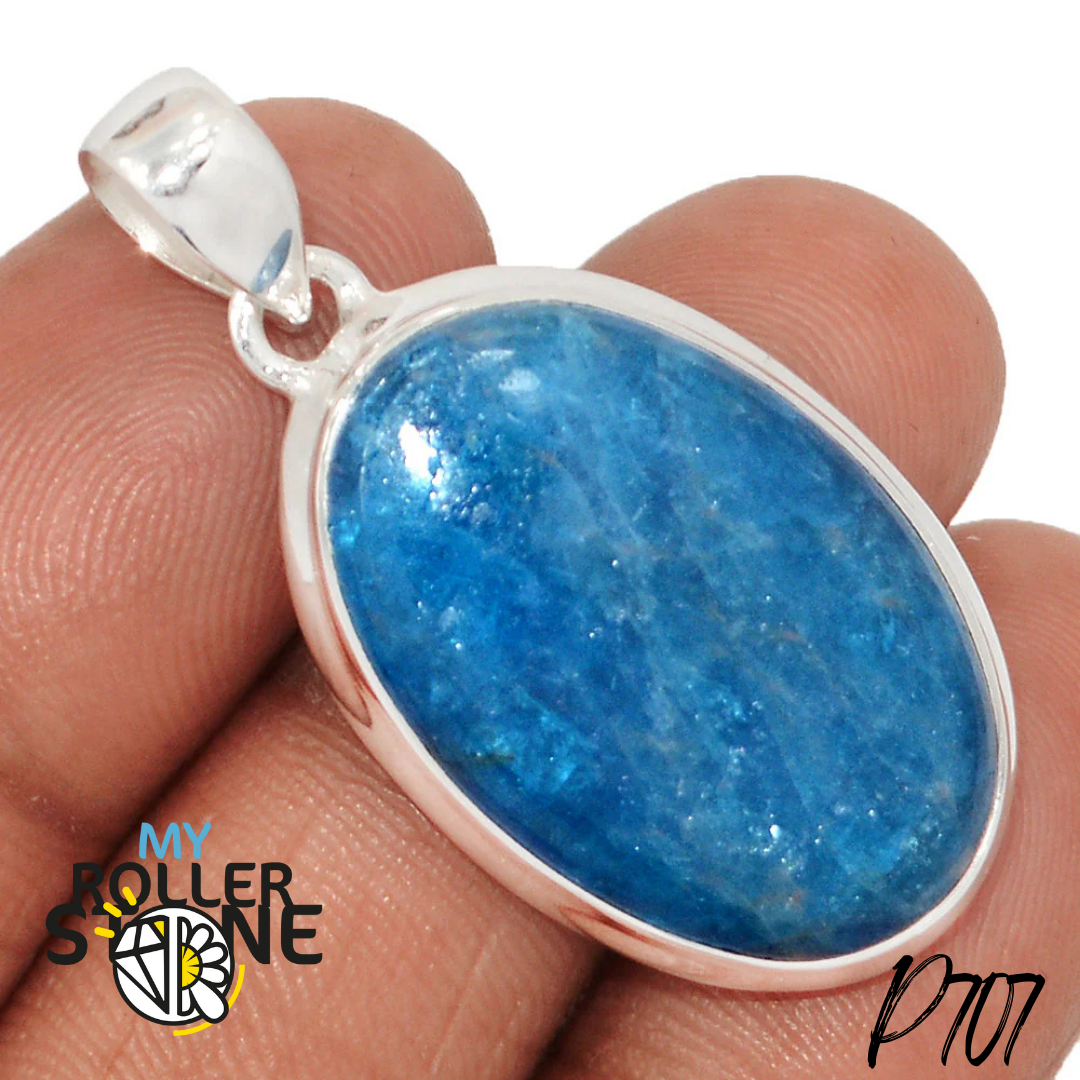 Pendentif Argent Apatite P707