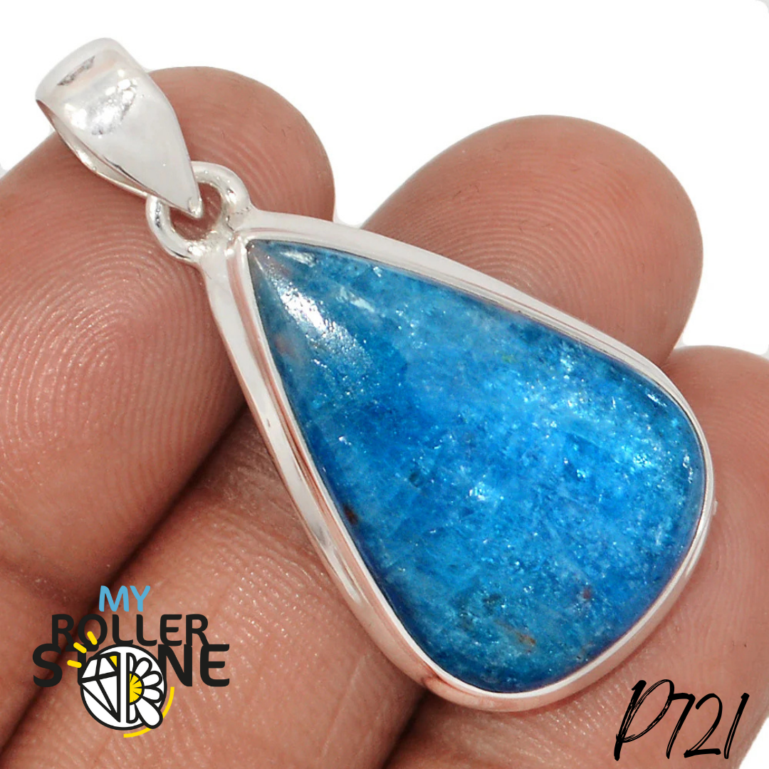 Pendentif Argent Apatite P721